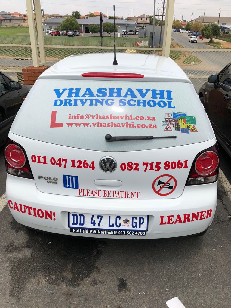 Vhashavhi driving lessons 2018